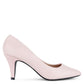 Pink Velvet Heels