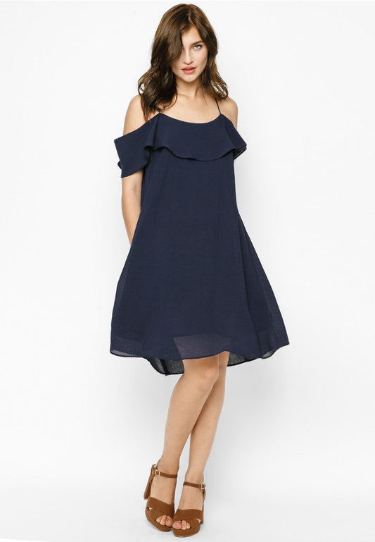 Ruffle Flare Dress