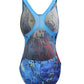 Floral One-piece Bikini