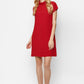 Mini Red Cutout Dress