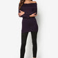 Purple Polyester Shirt