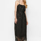 Black Velvet Maxi Dress