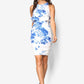 White Floral Mini Dress