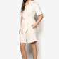 White Velvet Dress
