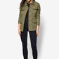 Green Jean Blazer