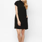 Black Wrap Bodycon Dress