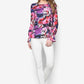 Purple Women Shirt Long Sleeve